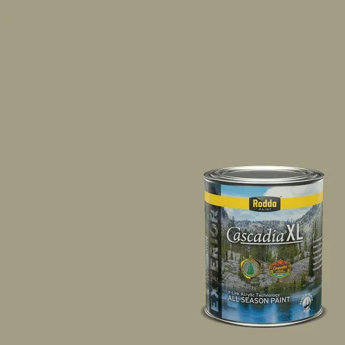 Miniatura 118 de Rodda Paint CASCADIA XL - Pintura e imprimación satinada para exteriores en uno, cuarto de galón, azul Madonna