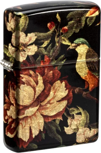 Zippo Encendedor: Peonías Flores y Aves - 540 Fusion 46095