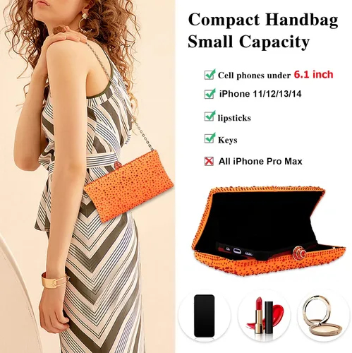 Miniatura 2 de jessie Bolso de mano con cuentas para mujer, bolso de noche con diamantes de imitación para boda, cóctel, fiesta de graduación