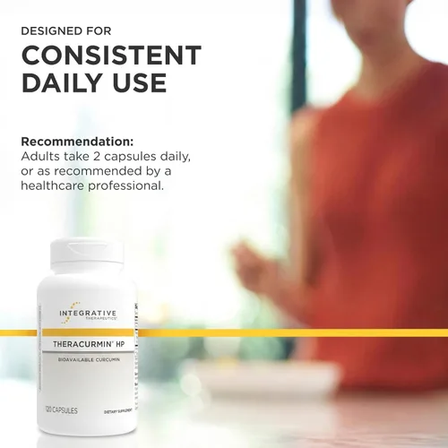 Miniatura 7 de Integrative Therapeutics - Theracurmin HP Curcumina: Suplemento de cúrcuma para la recuperación muscular y el alivio de dolores menores debido al