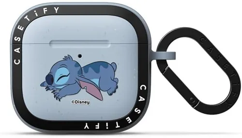 Miniatura 68 de CASETiFY AirPods Pro (1ª/2ª Gen) Estuche Bounce con Anillo [Colaboración Frozen] - Copo de Nieve de Anna - Taupe Mate