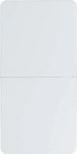 Miniatura 7 de Flash Furniture Mesa plegable de plástico blanco de granito biplegable ajustable de altura de 4 pies