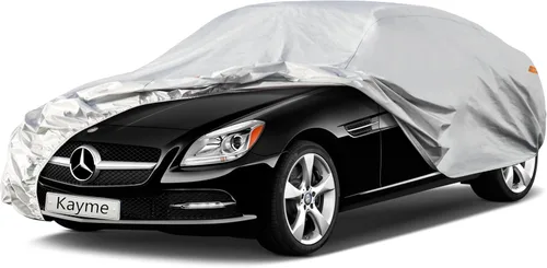 Miniatura 117 de Kayme - Cubierta completa impermeable de 6 capas para automóvil, apta para todo clima, protección para exteriores contra lluvia, rayos ultravioleta