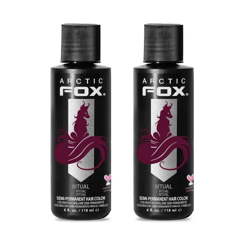 Miniatura 63 de ARCTIC FOX - Tinte de color semipermanente para cabello vegano y libre de crueldad, color amarillo intenso (4 onzas líquidas, Cosmic Sunshine)
