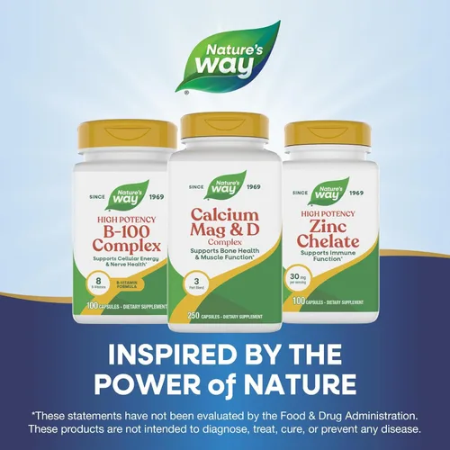 Miniatura 7 de Suplemento de calcio, magnesio y vitamina D, de Nature's Way, 41421, 250, 1, 1