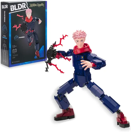 Miniatura 9 de BLDR Chainsaw Man Figura de Acción Construible Conjunto de Construcción 0040-10 Pulgadas Figura Articulada Construible con 311 Piezas