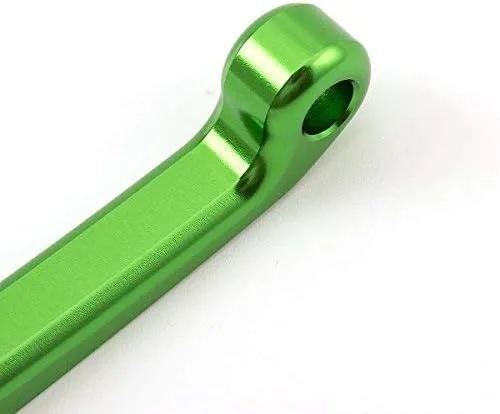 Miniatura 5 de FXCNC Palancas de embrague de freno pivotante de aluminio CNC compatibles con KX65 2000-2023, KX85 KX100 2001-2023, KX112 2022-2023, KX125 Verde
