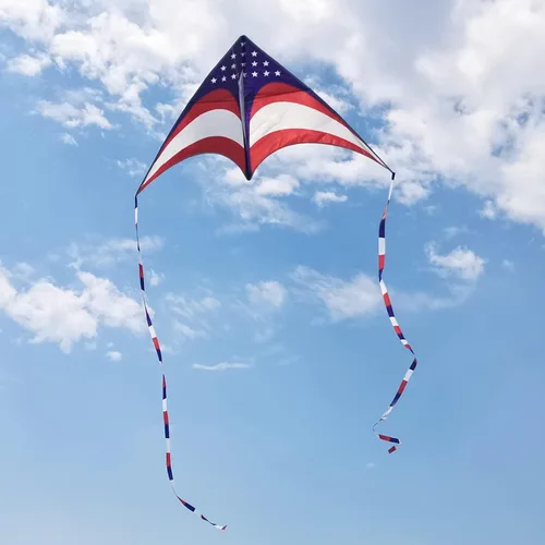 Miniatura 6 de Mint's Colorful Life - Cometa Delta para niños y adultos, cometa extremadamente fácil de volar, las mejores cometas para principiantes