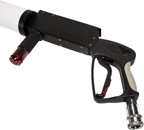 Miniatura 8 de Máquina de humo de mano de CO2 máquina de niebla con luces RGB, máquina de chorro de cañón, equipo de efecto de escenario, tubo de 3.35 pulgadas