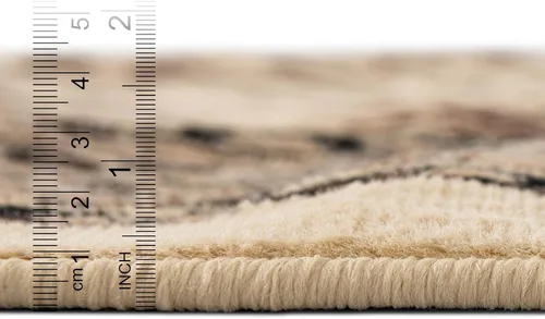 Miniatura 422 de Unique Loom Colección Sialk Hill - Alfombra de área Washington (3 pies 3 pulgadas x 5 pies 3 pulgadas, rectángulo, burdeos/crema)