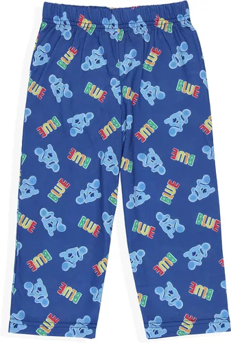 Miniatura 3 de Nickelodeon - Conjunto de pijama para niños pequeños con diseño de pistas azules