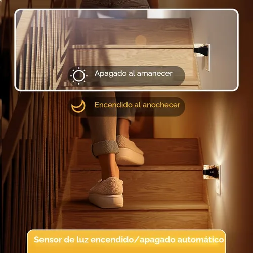 Miniatura 6 de L LOHAS LED Luz nocturna, luces nocturnas de burbujas enchufables a la pared, 3000 K/4000 k/5000 K, luz nocturna de temperatura de color ajustable