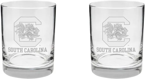 Miniatura 4 de Texas A&M Aggies - Juego de 2 vasos (2 caras), acabado satinado, roca (o whisky)