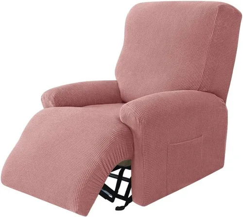Miniatura 21 de Konsilsa Fundas para sofá reclinable de 1/2/3/4 plazas, funda elástica para sillones reclinables, funda para sillón reclinable, funda Tela 1-22
