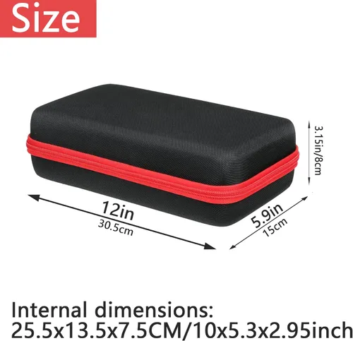 Miniatura 5 de khanka Funda rígida para Milwaukee Electric – M12 Fuel 1/4 pulgadas en ángulo recto para amoladora de troqueles (Milwaukee 3485-20), solo funda