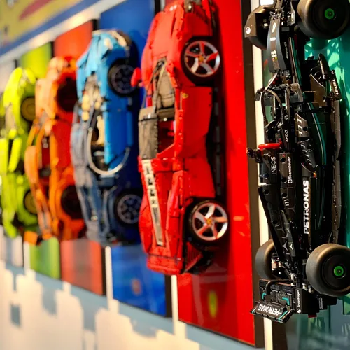 Miniatura 4 de iLuane Tablero de pantalla para LEGO Technic Porsche 911 GT3 RS 42056, kit de construcción, coleccionables para adultos, decoración del hogar u