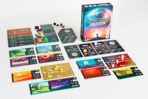 Miniatura 2 de Weird Giraffe Games Sueños del mañana Board Game, 1-6 players, Ages 8+, Dreams of Tomorrow, Weird Giraffe