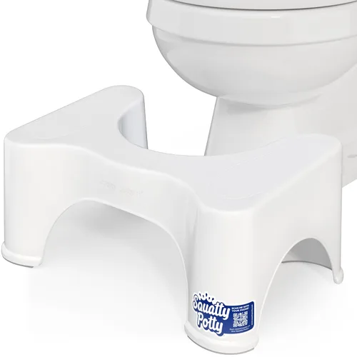 Miniatura 13 de Squatty Potty The Original - Taburete de inodoro para baño, color gris, 9 pulgadas