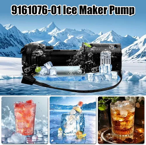 Miniatura 6 de 9161076-01 Motor 115V de la bomba de la máquina de hielo para Ice O Matic C20-C60, reemplaza 803338