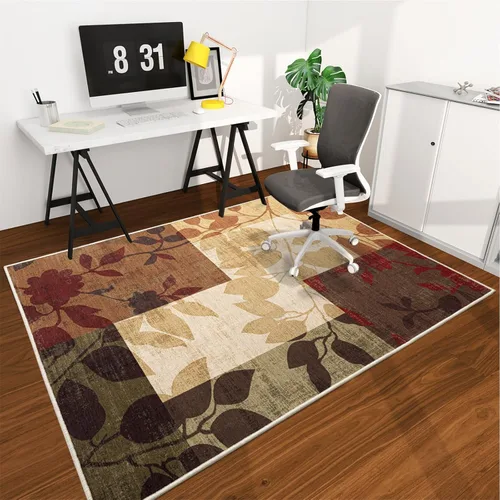 Miniatura 12 de chakme Tapete para silla de oficina para suelo de madera dura, 48 x 36 pulgadas, protector de escritorio de computadora de fácil deslizamiento