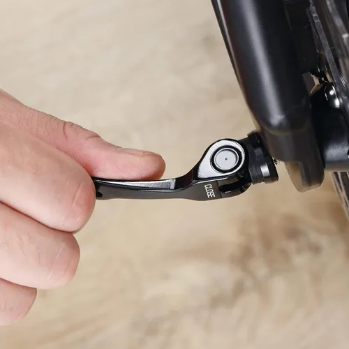 Miniatura 5 de CyclingDeal Brochetas de liberación rápida para bicicletas MTB o carretera - Juego de ejes de repuesto QR palanca para cubo de rueda de bicicleta