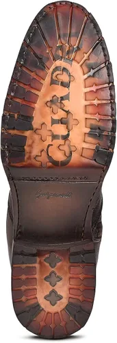 Miniatura 9 de Cuadra Botas urbanas para hombre en piel bovina con cremallera marrón