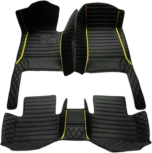 Miniatura 8 de Alfombrillas personalizadas de cuero artificial para automóvil, impermeables, antideslizantes, adecuadas para automóviles, SUV, camiones. Protege
