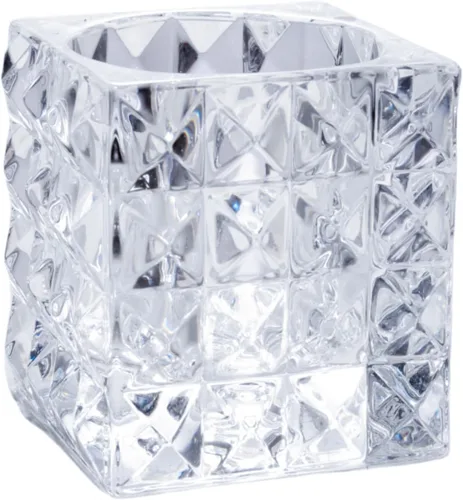 Miniatura 17 de Heavy Glass Flower Vase Thickened Modern Crystal Sparkle Vases Table Centerpiece for Wedding Party Home Décor Housewarming Bedroom Living Room and