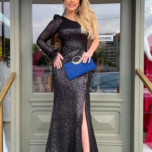 Miniatura 2 de Labair Bolso de mano con diamantes de imitación para mujer, bolso de noche de cristal, bolso de mano para fiesta de boda, fiesta de graduación