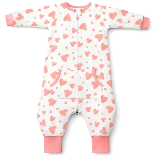 Miniatura 14 de Sacos de dormir para niños de 12 a 24 meses, 1 paquete de manta para bebé con pies, sacos de dormir transpirables sin mangas para bebés niños y niñas