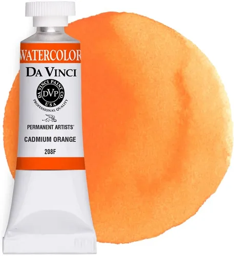 Miniatura 64 de DA VINCI PAINTS Pintura de acuarela para artista profesional, Gamboge (tono), 0.5 fl oz