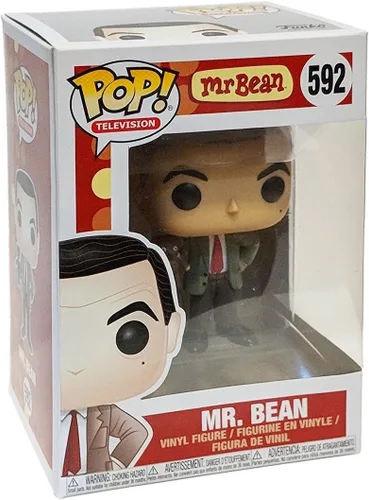 Miniatura 5 de Funko Pop! Movies: Mr. Bean - Figura de vinilo de Mr. Bean (incluye funda protectora compatible con Pop Box)