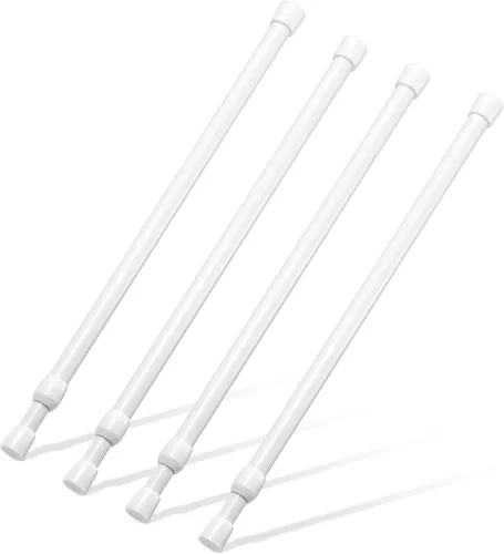 Miniatura 25 de Goowin - Varilla de tensión pequeña de 16 a 28 pulgadas, diámetro de 5/8 pulgadas de diámetro, sin taladrar, varillas de tensión cortas expandibles