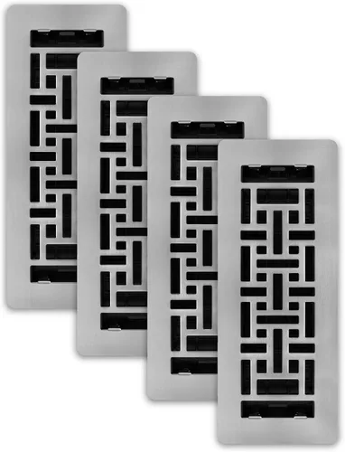 Miniatura 15 de Decor Grates LAJH310-BLK Rejillas de perfil bajo, 3 x 10, orientales, negras texturizadas