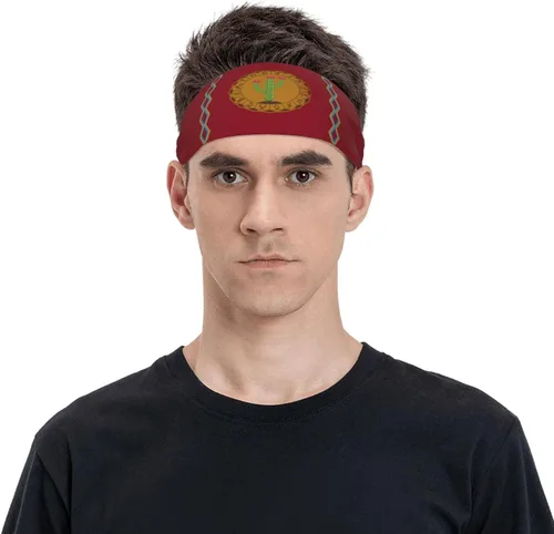 Panteera Wayuu Headband for Men Women Sports Sweatband for Fitness Exercise Moisture Wicking Running Yoga Hairbands