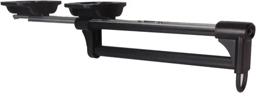 Miniatura 5 de Barra extraíble para colgar ropa, barra ajustable para armario, barra de percha para pantalones, ropa de acero inoxidable (17.7 in/17.7 pulgadas)
