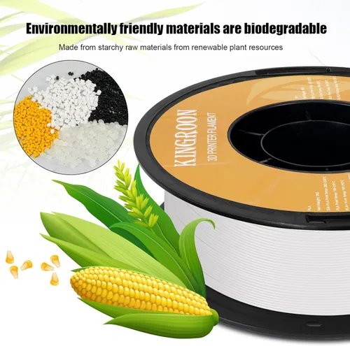 Miniatura 8 de Kingroon - Filamento de impresora 3D de ácido poliláctico de alta velocidad 1.75mm, filamento rápido para impresora 3D para impresión hiper rápida