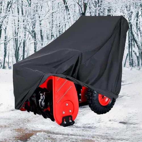 Miniatura 6 de Cubierta para soplador de nieve impermeable, duradera, resistente, para exteriores, de dos etapas, protector contra el polvo para la mayoría