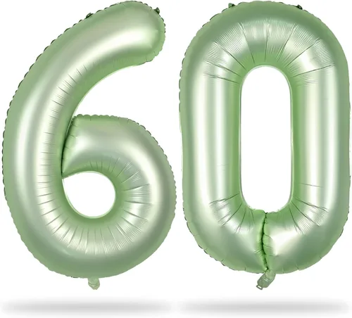 Miniatura 33 de Globos de oro rosa para cumpleaños número 16 para niñas, 40 pulgadas de gran tamaño, globos de lámina de mylar con el número 1 y 6, autoinflables