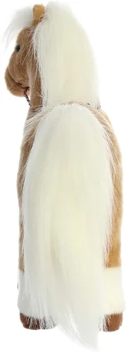 Miniatura 4 de Aurora Exquisito animal de peluche Breyer Morgan - Detalles realistas - Juego imaginativo - Marrón 13 pulgadas