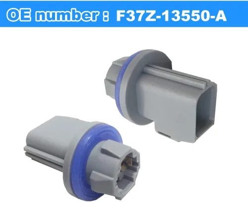 Miniatura 2 de Enchufe de luz de matrícula, repuesto para Ford F150 90-01 para F250 F350 F450 F550 Super Duty 99-15 para Ford Bronco 90-95, soporte de conectores