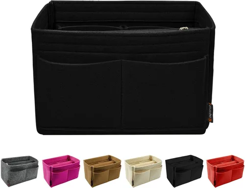 OMYSTYLE - Organizador de bolsa, organizador de bolsas de fieltro para bolsa y bolso, organizador de bolsa de mano con 5 tamaños