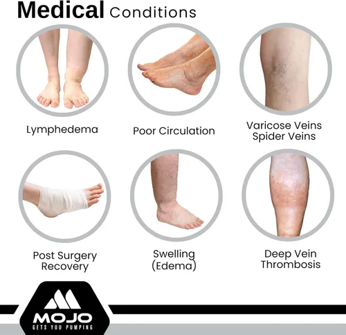 Miniatura 4 de Mojo - Calcetines de compresión atléticos, longitud hasta la rodilla con soporte medio (15-20 mmHg) para mejorar el rendimiento y la recuperación, 1