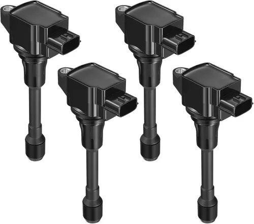Miniatura 12 de BDFHYK Paquete de Bobina de Encendido UF350 y Bujías de Iridio 4505 Compatibles con Nissan 2002-2006 Altima 2002-2006 Sentra L4 2.5L Juego de 4