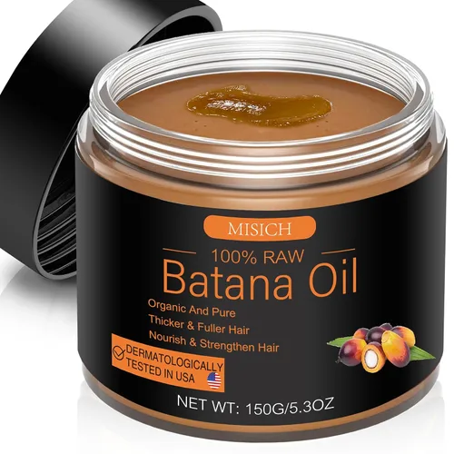 MISICH Aceite de batana crudo para el crecimiento del cabello, pasta de aceite de Botana 100% natural puro de Honduras, mascarilla orgánica sin