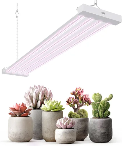 Miniatura 13 de Barrina TX-L63 - Luces de cultivo de 3 pies para plantas de interior, 252 W (4 x 63 W), 4 paneles LED de cobertura más amplia, espectro completo