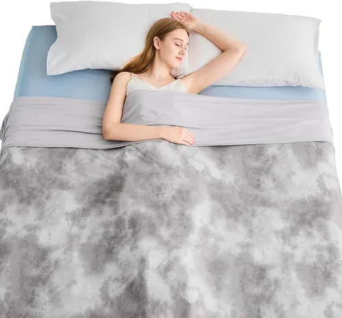 Miniatura 9 de Manta de enfriamiento EMME 50"x70", Mantas de enfriamiento Q-Max 0.5 para personas que duermen con calor, Manta de verano de hielo para sudores