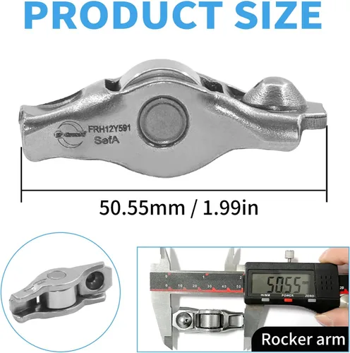 Miniatura 5 de Kit de balancín de 12 piezas, reemplaza 5184296AF, 5184296AE, 5184296AD, 5184296AH, 5184296AG, MR-1332, Compatible con Chrysler/Dodge/Jeep/Ram