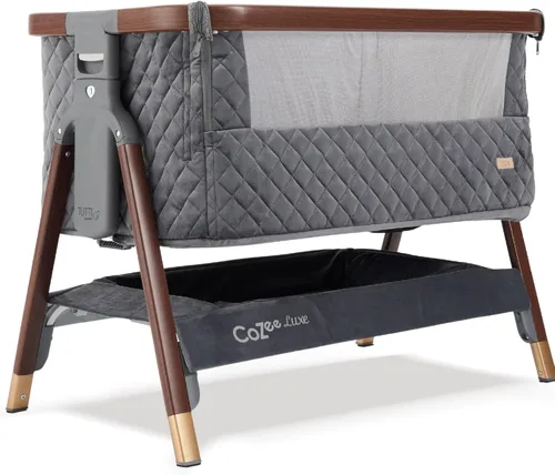Miniatura 12 de Tutti Bambini CoZee® Moisés y Cuna de Cabecera 2 en 1 para Bebé - Moisés de Cabecera de Plegado Rápido, Cuna para Bebé con 6 Alturas de Colchón