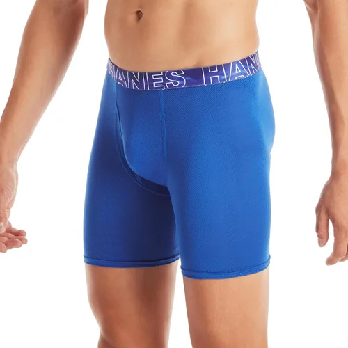Miniatura 3 de Hanes X-Temp Calzoncillo tipo bóxer de malla de 4 vías elástica para hombre